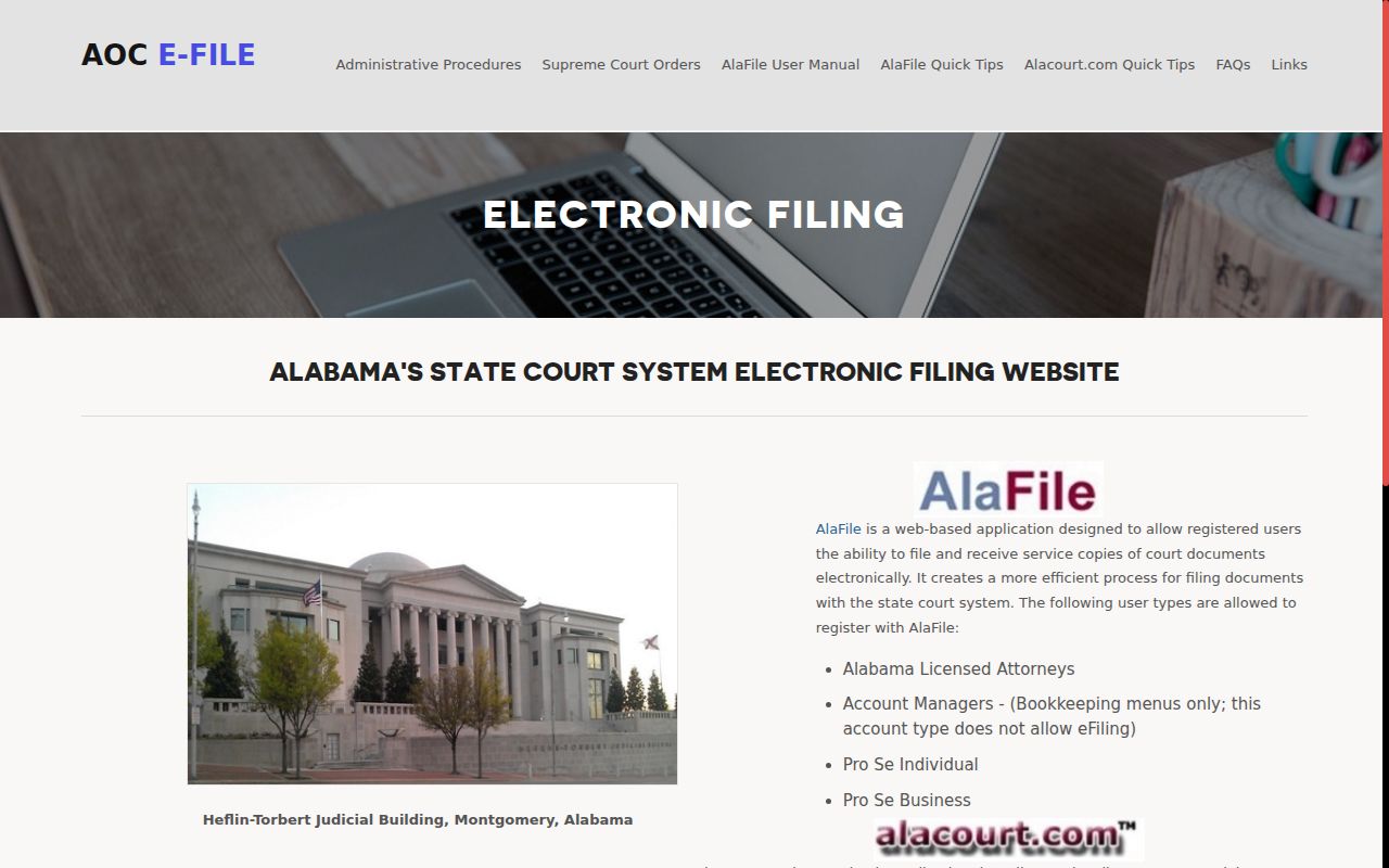 Barbour County bench warrant search source explaining Just One Look and Alacourt